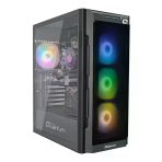 Quantum Gaming Snapfire Dark Gray 650W Power 4 Fanlı Mesh Bilgisayar Kasası
