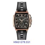 Quantum Hng1279.551 Quartz Silikon Siyah 47 Mm Erkek Kol Saati
