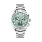 Quantum PWG1259.300 Quartz Çelik Gri Yeşil Kadran Safir Cam 41 mm Erkek Kol Saati - tek ebat