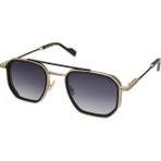 Quantum Q221.C5 54 Polarize Unisex Güneş Gözlüğü - Altın