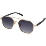 Quantum Q242.C1 53 Polarize Unisex Güneş Gözlüğü - Altın