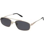 Quantum Q299.C1 55 Unisex Güneş Gözlüğü - Altın