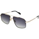 Quantum Q324.C1 58 Polarize Unisex Güneş Gözlüğü - Altın