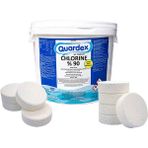 Quardex Triplex Multi Tablet Klor %90 25 kg Havuz Suyu İçin Güçlü Temizlik ve Koruma