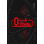 Quart Aksesuar 0+ Pozitif Kan Grubu Motor Araba Cam Sticker Kırmızı 11x5 cm, qak2876236205