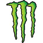 Quart Aksesuar 11 x 8 cm Monster Sticker Motor Araba Kask Laptop Sticker - Renkli