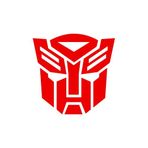 Quart Aksesuar 15 x 16 cm Transformers Sticker Oto Sticker Araba Cam Sticker Kırmızı