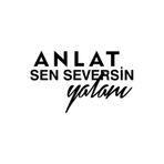 Quart Aksesuar 20 x 12 cm Anlat Sen Seversin Yalanı Oto Sticker Araba Cam Sticker