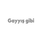 Quart Aksesuar 20 x 4 cm Gayış Gibi Oto Sticker Araba Cam Sticker Gri