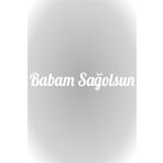 Quart Aksesuar 25 x 5 cm Babam Sağolsun Oto Sticker Araba Cam Sticker Beyaz