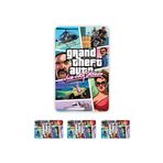 Quart Aksesuar 4 Adet Gta Vice City Kart Kaplama Sticker Kart Etiketi