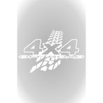 Quart Aksesuar 4x4 Off Road Sticker Lastik Izi Oto Araba Sticker Beyaz 40 X 26 cm, qa8542153698