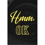 Quart Aksesuar Arma Sticker Hmm. OK Oto Araba Motor Cam Scooter Bisiklet Sticker 10x10 cm Sarı, qa789569044