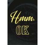 Quart Aksesuar Arma Sticker Hmm. OK Oto Araba Motor Cam Scooter Bisiklet Sticker 20x20 cm Sarı, qa789569060