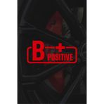 Quart Aksesuar B+ Pozitif Kan Grubu Motor Araba Cam Sticker Kırmızı 11x5 cm, qab8273478733