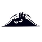 Quart Aksesuar Bakan Adam Oto Sticker Araba Cam Sticker - Siyah - 25 x 10 cm