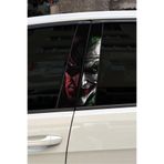 Quart Aksesuar Joker Batman Araç Kapı Direk Kaplama Folyosu Desenli Sticker 22x50 cm 2 Adet, qa4209548465
