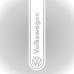 Quart Volkswagen Kaput Şerit Oto Sticker Araba Sticker - 59 x 14 cm - Beyaz
