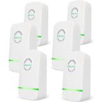 Quarter Stone Power Saver Enerji Tasarruf Cihazı, 6'lı Paket Akıllı Power Saver Pro Abd Fişi (Yurt Dışından) - Siyah
