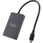 Quarter Stone Type C USB 3.0 Sd Xqd Hafıza Kartı Okuyucu Transferi Sony (Type C) (Yurt Dışından) - Siyah