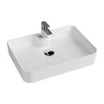 Quarther Bath Rapid Line Tezgah Üstü Lavabo 42 X 60 Cm – Geniş Yüzey, Yüksek Konfor Beyaz