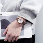 Quartz Vintage Kadın Saat - Altın - Kahverengi
