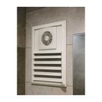 QuarVit 35*45 Alüminyum Banyo Aspiratörlü Motorlu Menfez