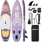 Quashley 320 Cm X 81 Cm X 15 Cm Şişme Paddle Board – Şişme Sup Board 180 Kg Taşır Şişme Sörf Tahtası