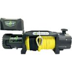 Quatro 12V 13500 Lb Sarı Sentetik Halatlı Off-Road 4x4 Vinç (Sarı Halatlı)