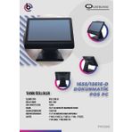 Quatronic P1561E-D i5 3. Nesil 8 GB RAM 128 GB SSD 15.6 inç Dokunmatik Pos PC