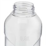 QUECHUA 0,8 L Şeffaf Outdoor Matara – Ecozen® Hafif Dayanıklı Kamp, Yürüyüş ve Günlük Su Şişesi
