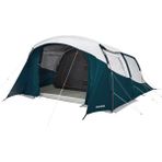 Quechua 5 Kişilik Kamp Çadırı - 2 Odalı - Arpenaz 5.2 Fresh & Black - Koyu Mavi