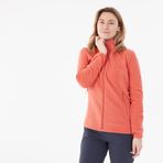 Quechua Kadın Outdoor Polar Mont - Turuncu - Mh100 - L Decathlon