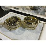 Queen Anne 2 Li Yuvarlak Şekerlik Gold