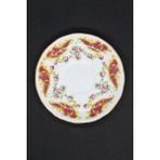 Queen Anne H175 Bone China Kırmızı Çay Fincan Tabağı 14 cm