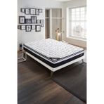 Queen Bee Soft Touch Ultra Ortopedik Pocket Yaylı 7 Zone Pedli Yatak - Beyaz - 150 x 200 cm