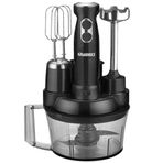 Queen Blendmix Pro 5'li Siyah Blender Set