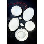 Queen Flora Bone China 12 Kişilik 53 Parça Porselen Yemek Takımı