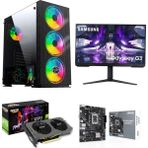 Queen Galax I5-14600K 32GB Ddr5 / RTX3050 8gb / 1tb M2 Ssd/27” Samsung LED 1ms - FreeDos - İşletim Sistemi Yok