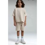 Queen Kids Queenkids Erkek Çocuk 3565-4 Takım Bej - 14 - 15 Yaş
