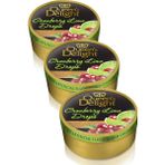 Queen's Delight Queens Delight Cranberry Lime (Kızılcık ve Lime Aromalı) Şeker 150 gr x 3 Adet