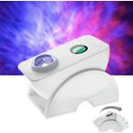 Quenlite QC-626 Akıllı Galaxy Projektör Parti Işık Alexa Google Home ile Çalışır LED Gece Lambası