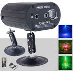 Quenlite Qd-50 Rgb Sahne Disko LED ve Lazer Işık Bir Arada 12 Çeşit Desen - QD-50(Ana Varyant)