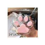 QUEVİLİY 14 cm DEV kedi patisi - Taba sukuşi - Squishy Pati- Stres Oyuncak (PEMBE)