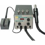 Quick 706W+ Sıcak Hava Üfleme ve Havya İstasyonu 580W Güç 220V Voltaj Endüstriyel Kalite