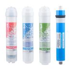 Quick BMS Su Arıtma Cihazları İle Tam Uyumlu Küçük Quick Filtre Seti Membranlı 4Lü Set