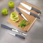 Quick Chef Bıçak Seti 5 Parça-Gri
