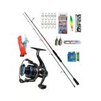 Quick Fun-Tech 3 4000 Fd Remixon Double Black 270Cm 20-40Gr Spin Olta Takımı Seti