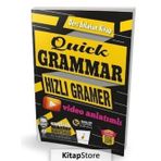 Quick Grammar Hızlı Gramer Video Anlatımlı Ders Anlatan Kitap-Pelikan Yayınları