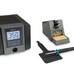 Quick TS1200 dijital ayarlanabilir ESD 120 Watt, 1 mm hızlı kartuşlu lehim ucu ve aksesuar SMD lehim istasyonu, endüstri, laboratuvar, okul ve hobi için, 7 saniyede 350 °C